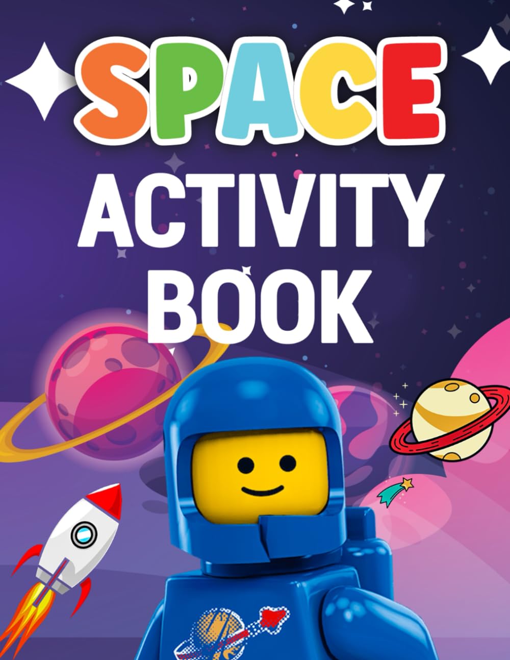 Space Activity coloring book: space Coloring book , Mazes, Dot to Dot, Puzzles and More!