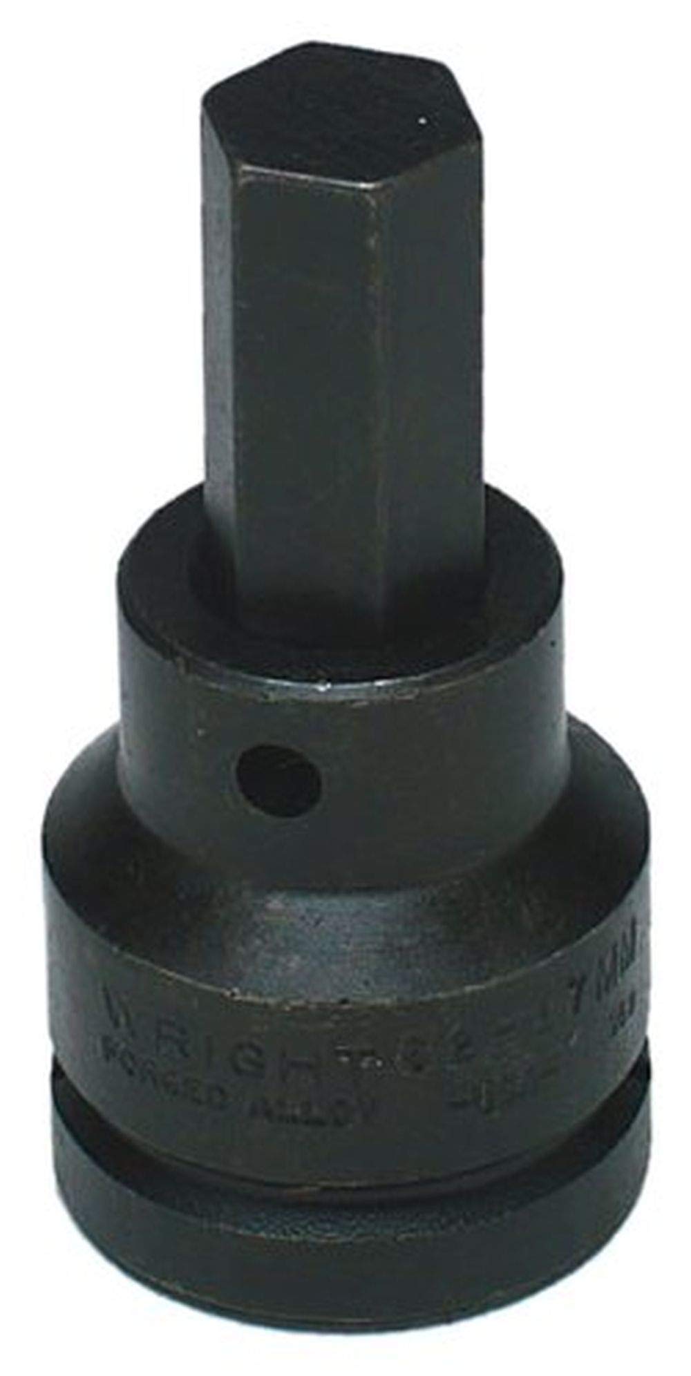Wright Tool 62-17MM Metric Hex Bit Socket,Black