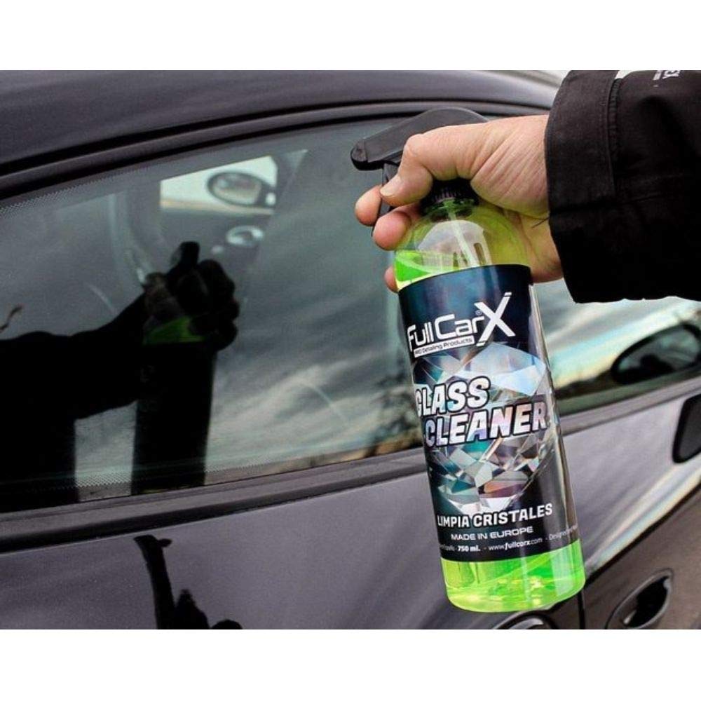 Mega Kit Completa Pulizia Interni ed Esterni Auto FullCarX - Detailing Kit Completo Automobile Tutti i Prodotti FCX
