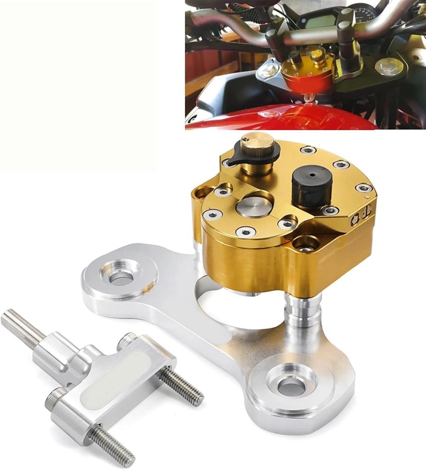 あーみ オートバイステアリングスタビライザーダンパー安全制御に適合するXJ6