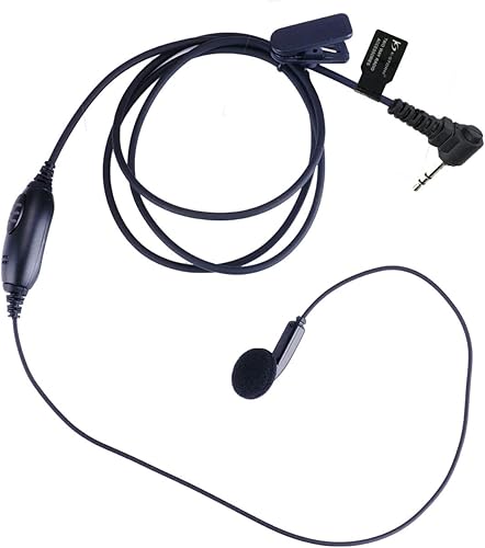 Auricular de 1 pin compatible con Motorola T100 T200TP T460 T600 MH230R MR350R Garmin rino 650 755 walkie talkie