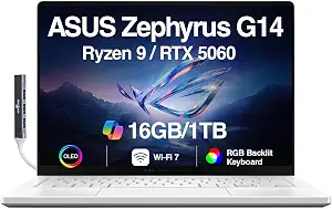 ASUS ROG Zephyrus G14 Gaming Laptop 14.0" ROG Nebula OLED 2.8K Display