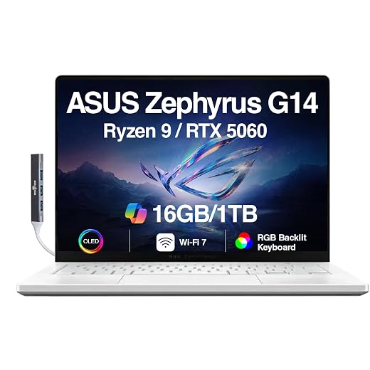 ASUS ROG Zephyrus G14, Compact Workhorse