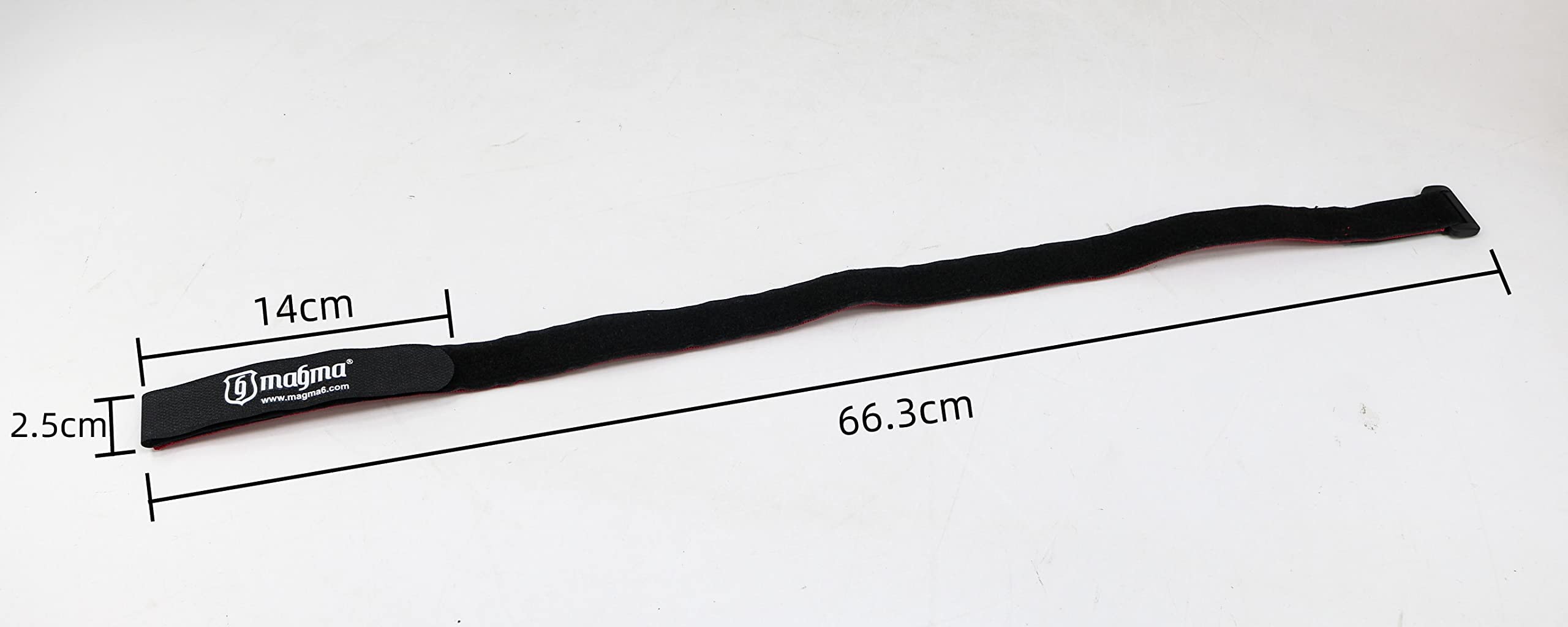 MAGMA 2 Cinghie Adesive 80cm | Stabilizzatore per ruote di bicicletta Portapacchi | Cinghie Regolabili con Gel Antigraffio | Escursioni, Yoga, Stuoie, Campeggio, Ciclismo