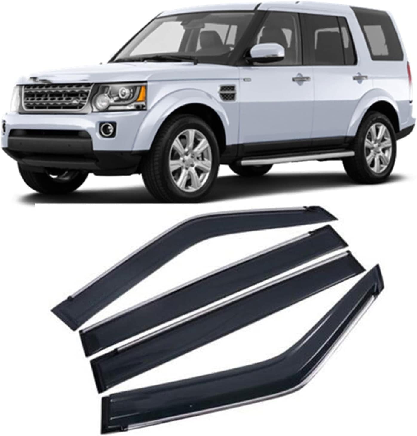 Visières déflecteur pare-soleil Land Rover Discovery 4 : pour vos trajets en famille et bivouacs - 8