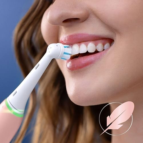 Miniatura 7 de Oral-B iO Gentle Care - Cabezales de repuesto para cepillo dental, color blanco, 2 unidades