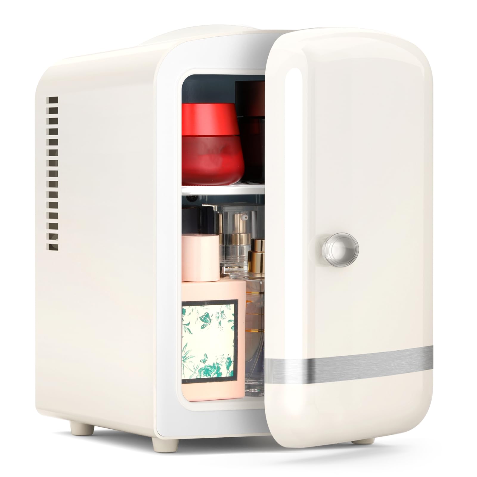 Xbeauty 34404RMF1-WHITE 0.1 cu ft Beverage Cooler Cream