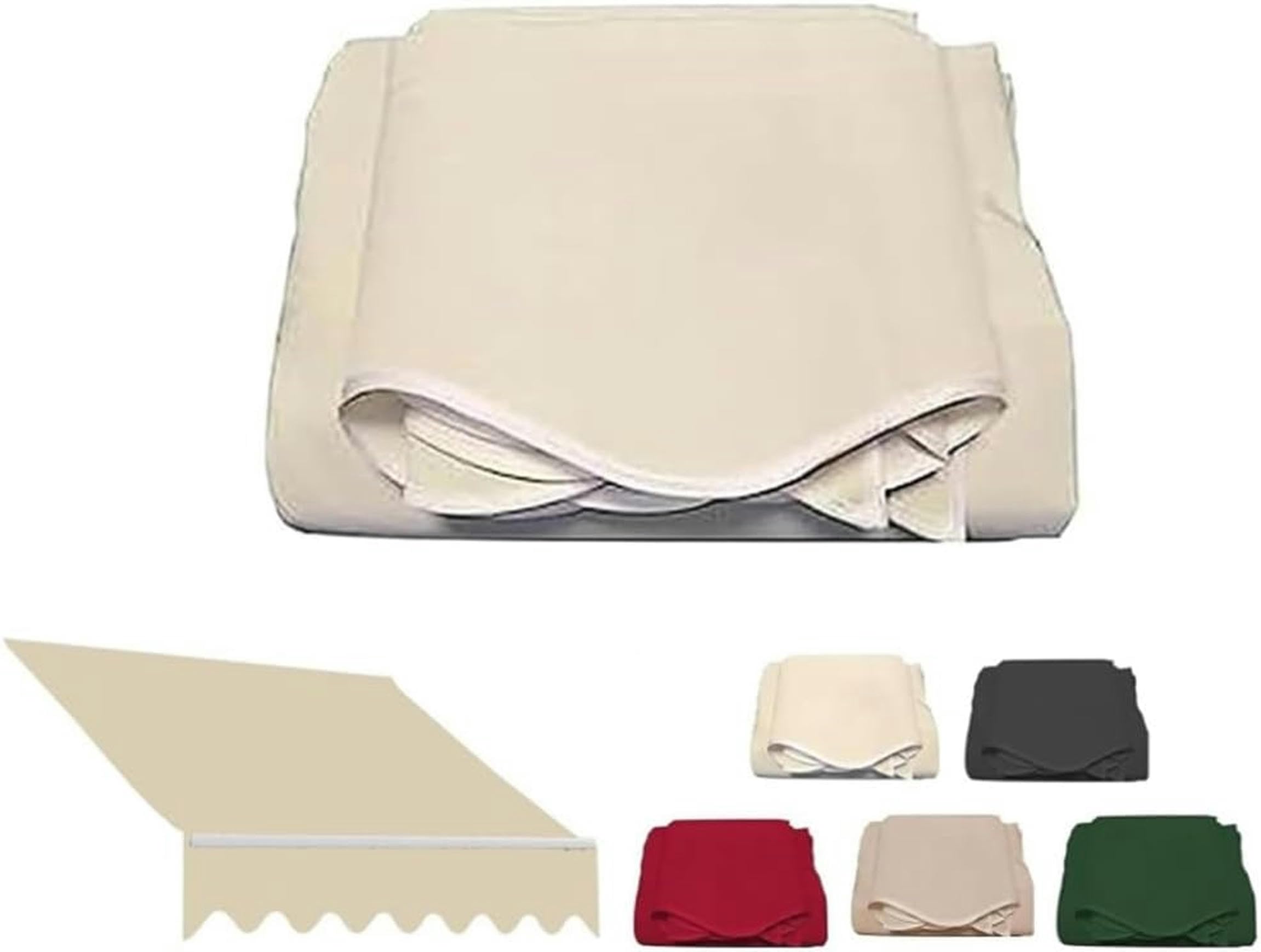 Tissu de rechange pour auvent commercial rétractable et store banne extérieur