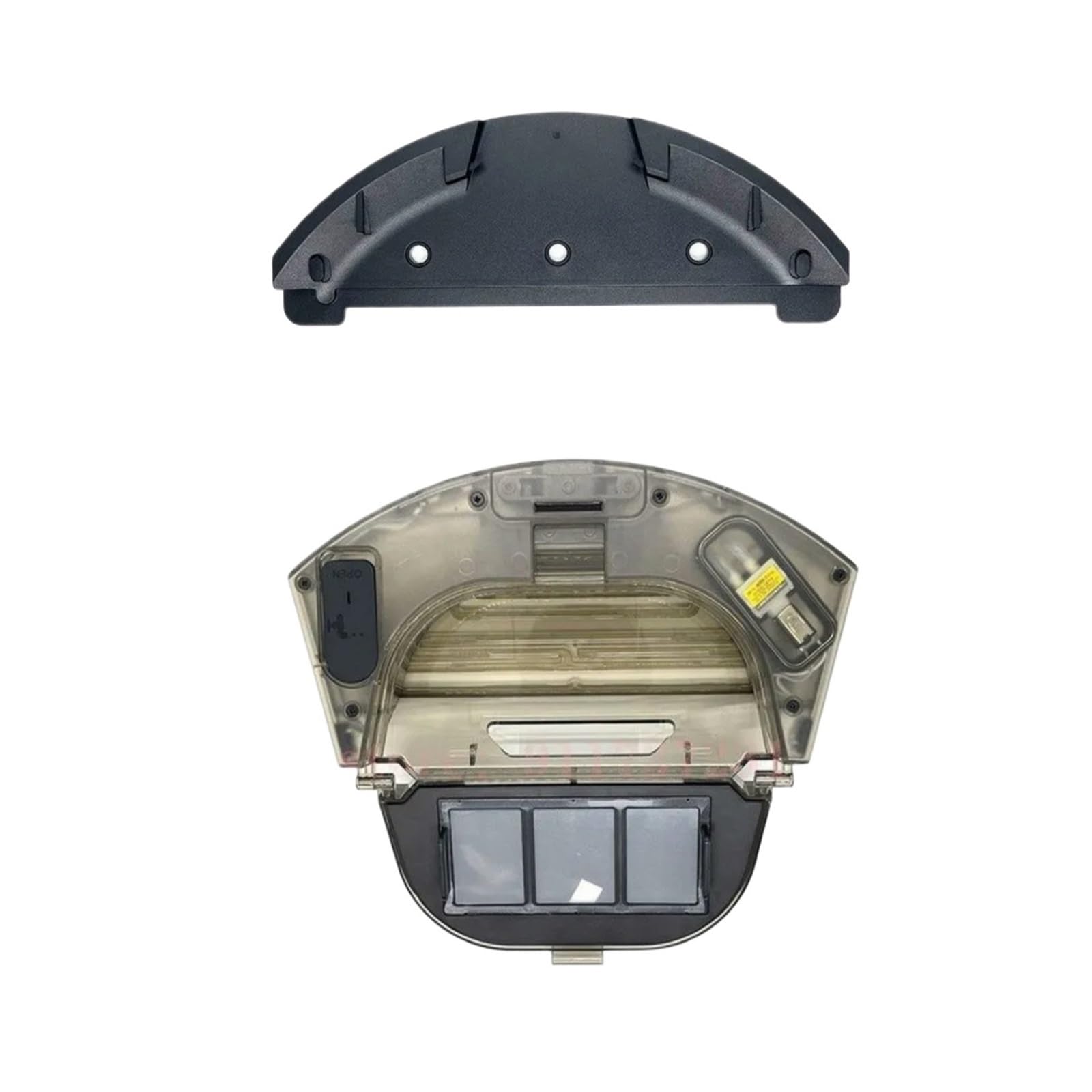 Wnbmfstyyu Set Meal Robot Vacuum Cleaner 2-In-1 Dust Box And Tank, Compatible For Airrobo T10.(Set Meal)