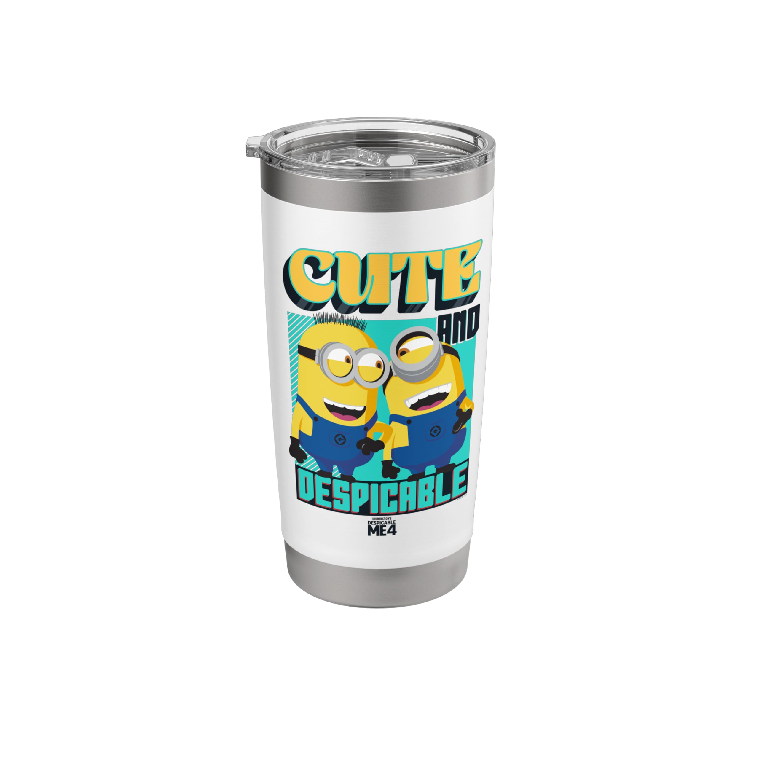 Minions Despicable Me 4 Cute and Despicable Stainless Steel Insulated Tumbler