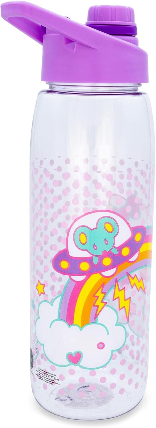 Silver Buffalo Sanrio Hello Kitty and Friends Featuring Joey Water Bottle with Screw-On Lid, 28 Ounces - Image 3