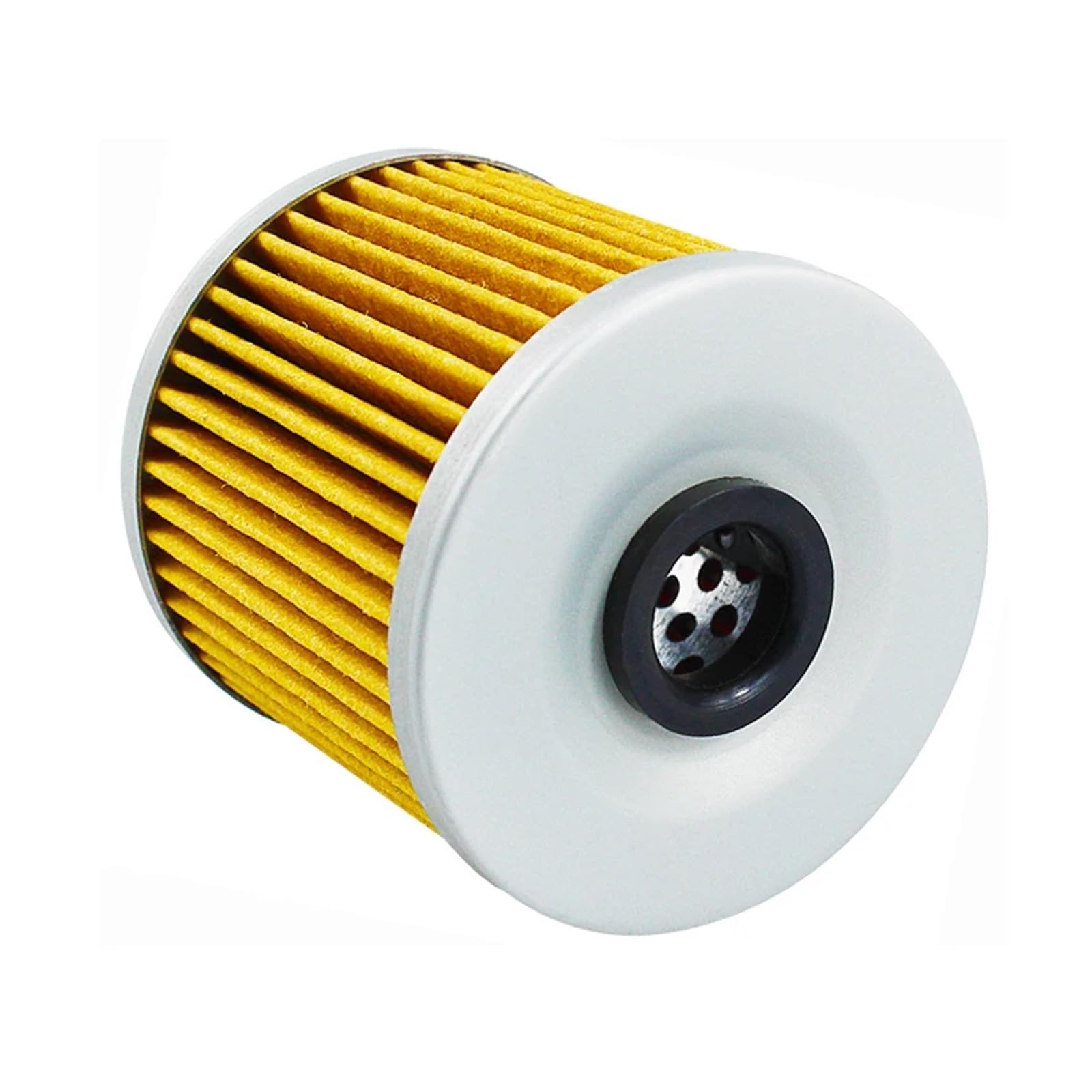 2/4/6pcs Cyleto Motorcycle Oil Filter for KL250 KL600 KL650 Tengai 650 KLR250 KLR600 KLR650 Camo KLR 650 KLX650 KLX650R(6pcs-yellow)
