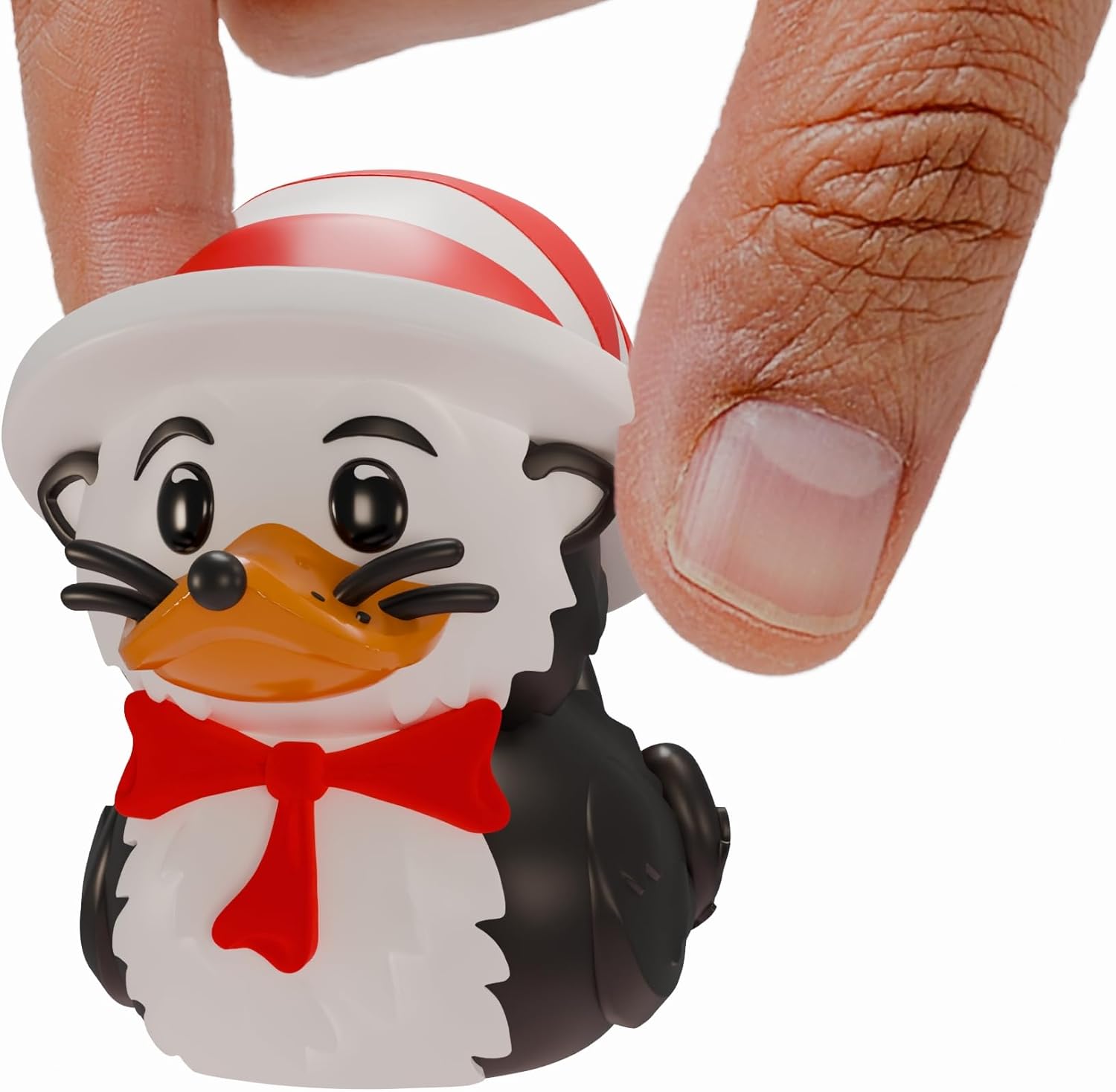 TUBBZ Collectors Edition: The Cat in The Hat Cosplaying Rubber Duck Vinyl Figure – Official Collectible for Fans of Dr Seuss