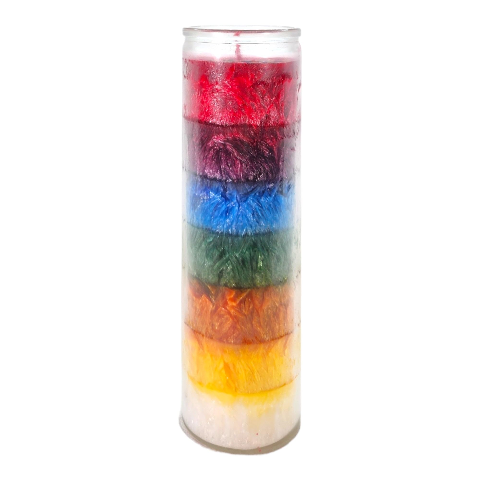 7X7 Against All-Palm Wax Spiritual Intention Spell Candle-[7 Color] | Vela CASA ESOTERICA PERFUMADA- (7X7 Contra TODO)