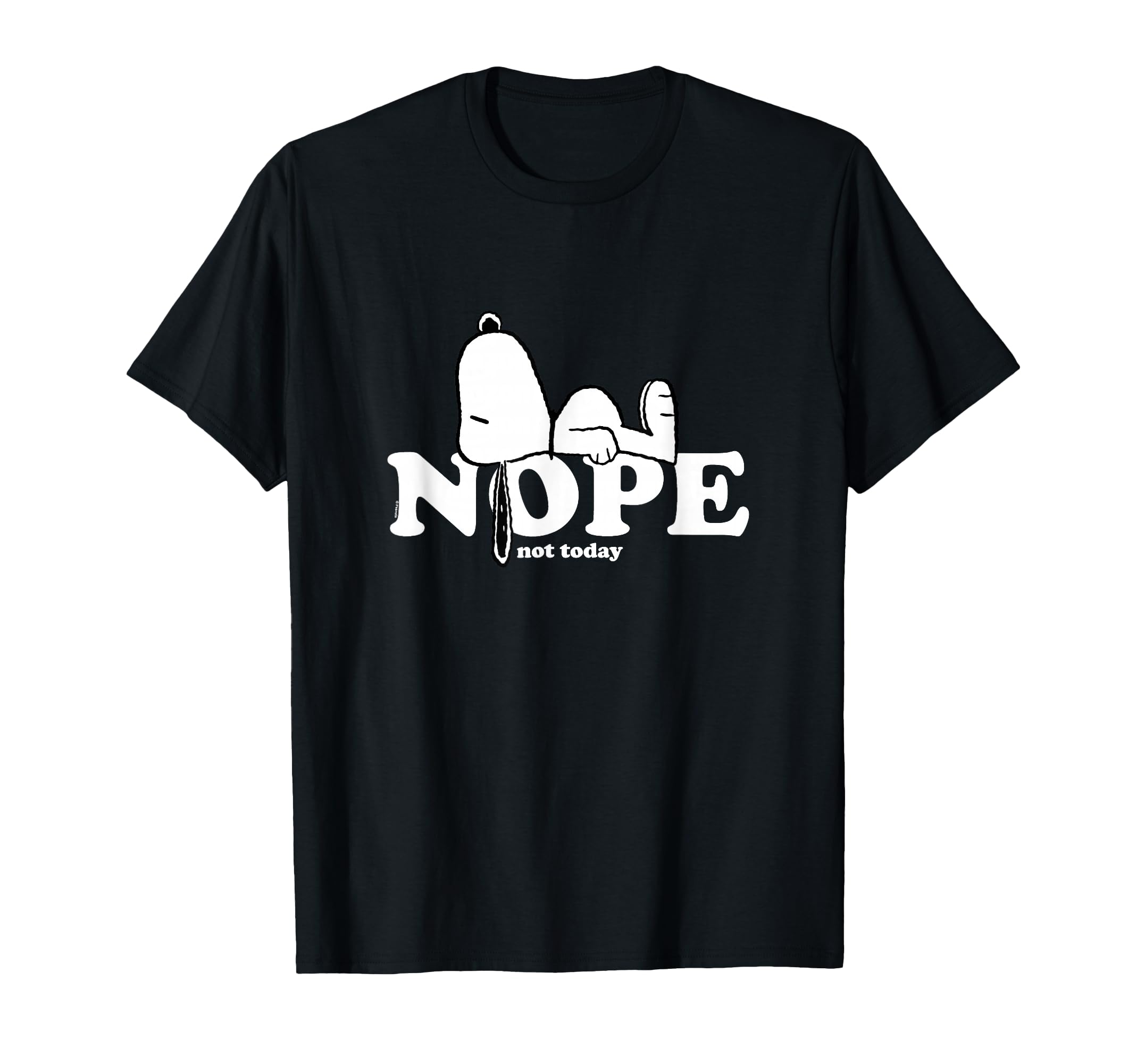 Snoopy Nope Not Today T-Shirt