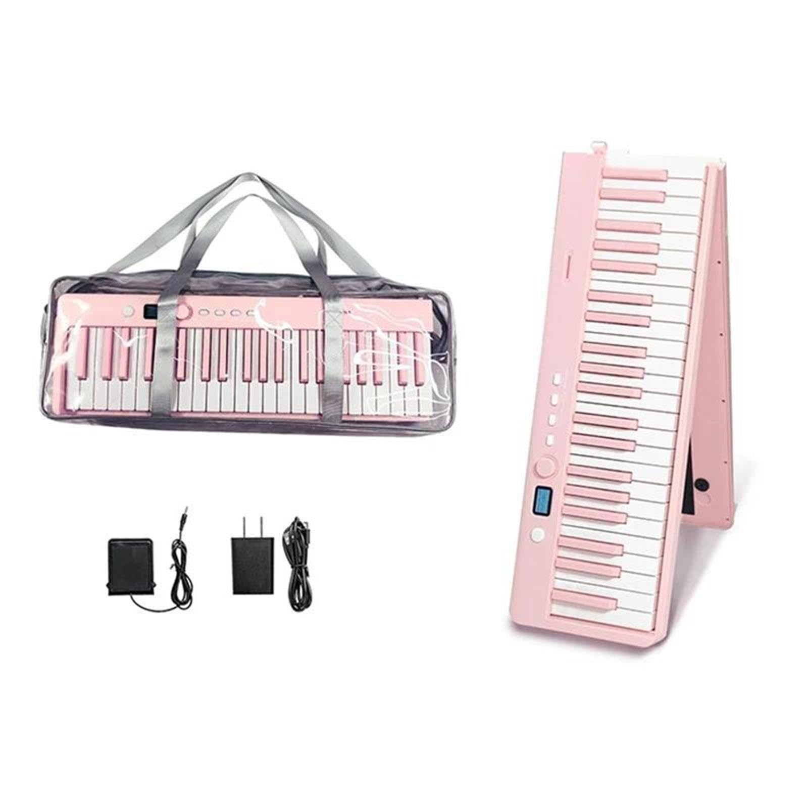 Piano Digital Plegable De 88 Teclas Teclado Electrónico Profesional