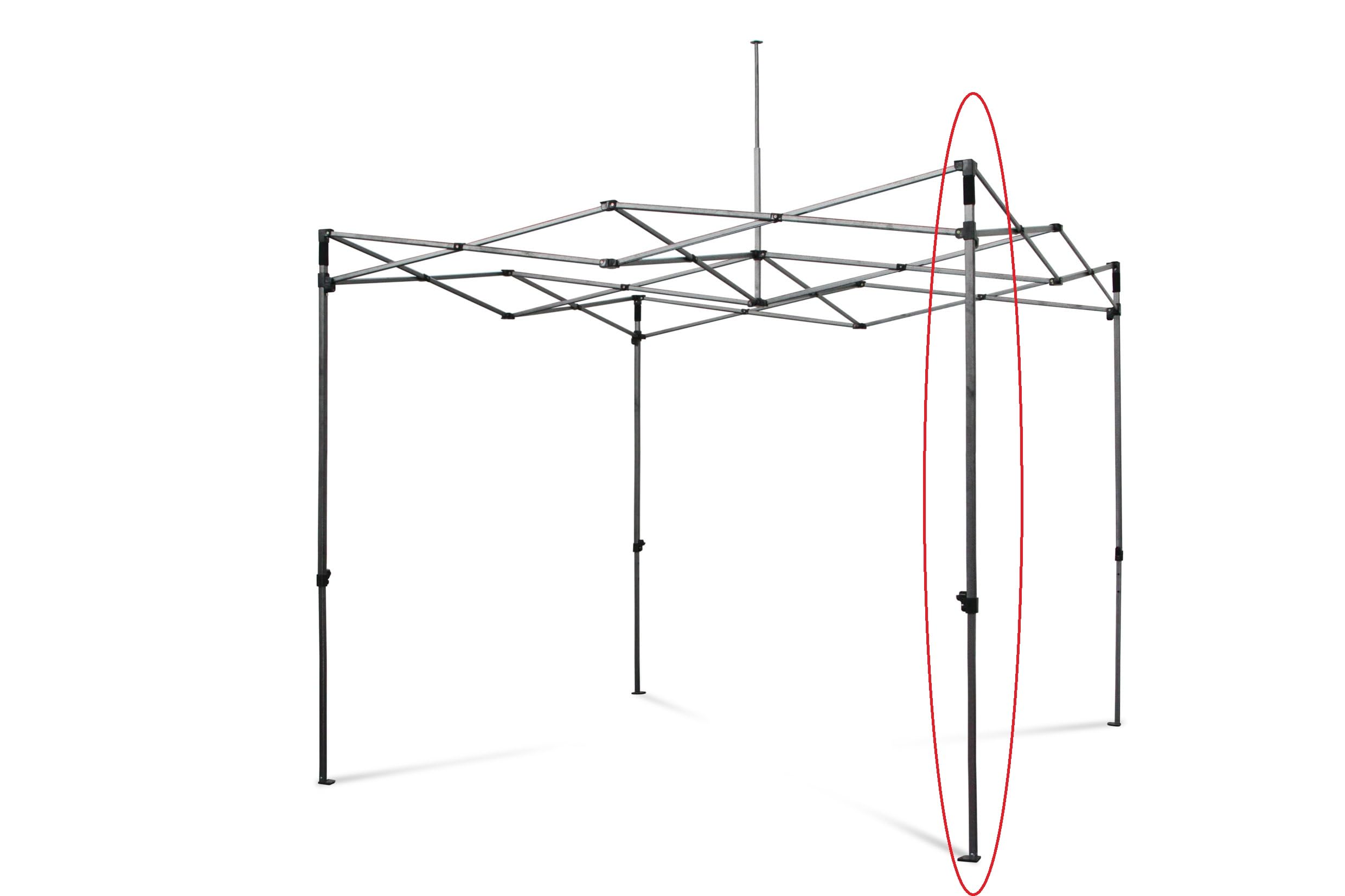 Gorilla Gazebo 3x3Mtr Replacement Frame Sections (Main Leg - Section 'A')