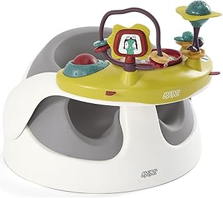 Mamas & Papas Baby Snug y actividad bandeja, gris