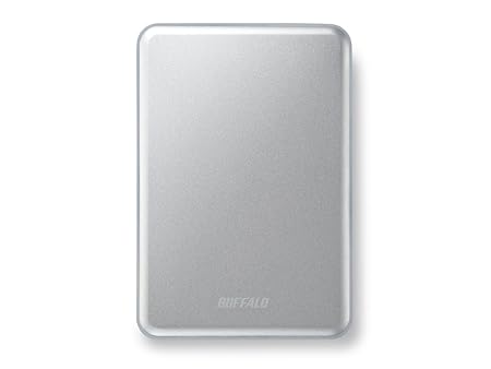 Buffalo MiniStation Slim 500GB USB 3.0 Portable Hard Drive - HD-PUS500U3S Silver