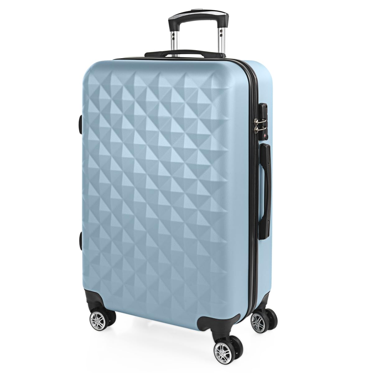 ITACA - Maleta Cabina. Maletas de Viaje Cabina 55x40x20. Maleta de Cabina. Trolley Cabina. Maletas de Cabina, Azul Claro