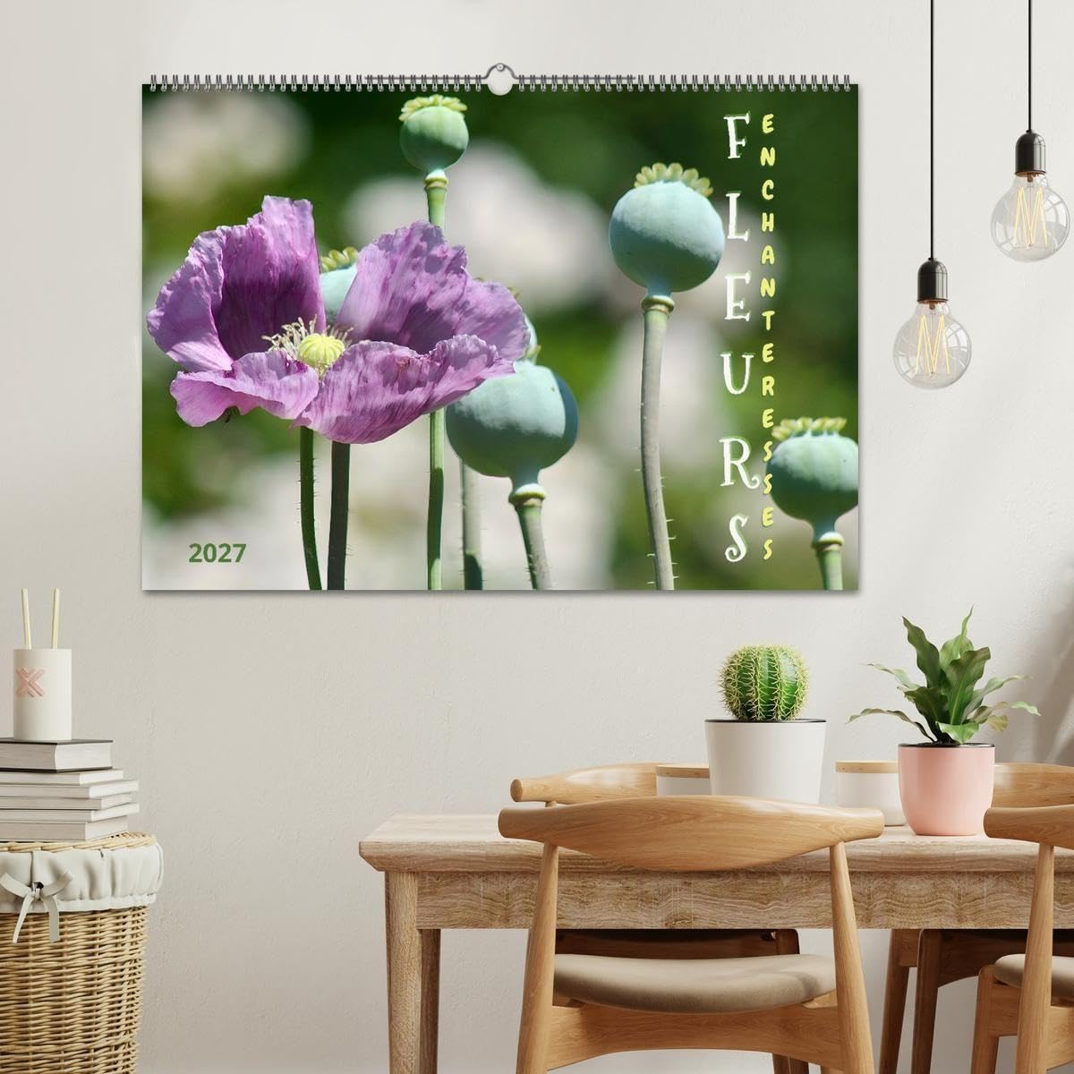 DES FLEURS ENCHANTERESSES (Calendrier mural 2027 DIN A2 vertical), CALVENDO calendrier mensuel: Découvrez la beauté de la nature avec ces gros plans floraux uniques.