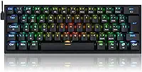 Teclado Mecanico Gamer Redragon Fizz Pro, RGB, Wireless, Switch Azul - K616-RGB-B (PT-BLUE) - Preto