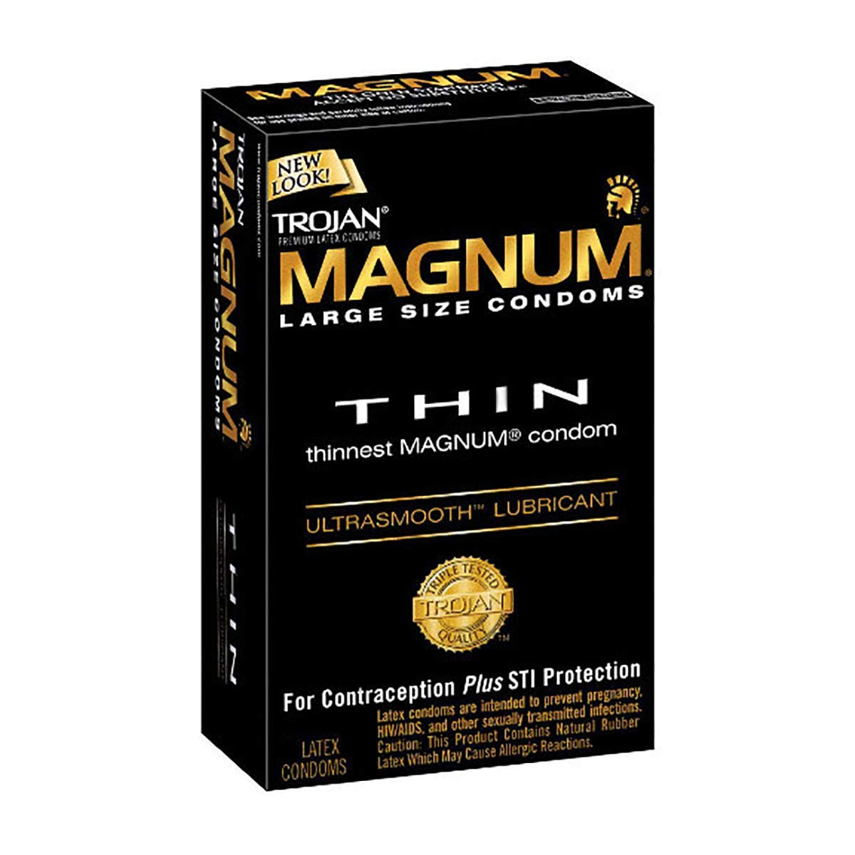 Trojan Magnum Thin Lub 12 Size 12ct