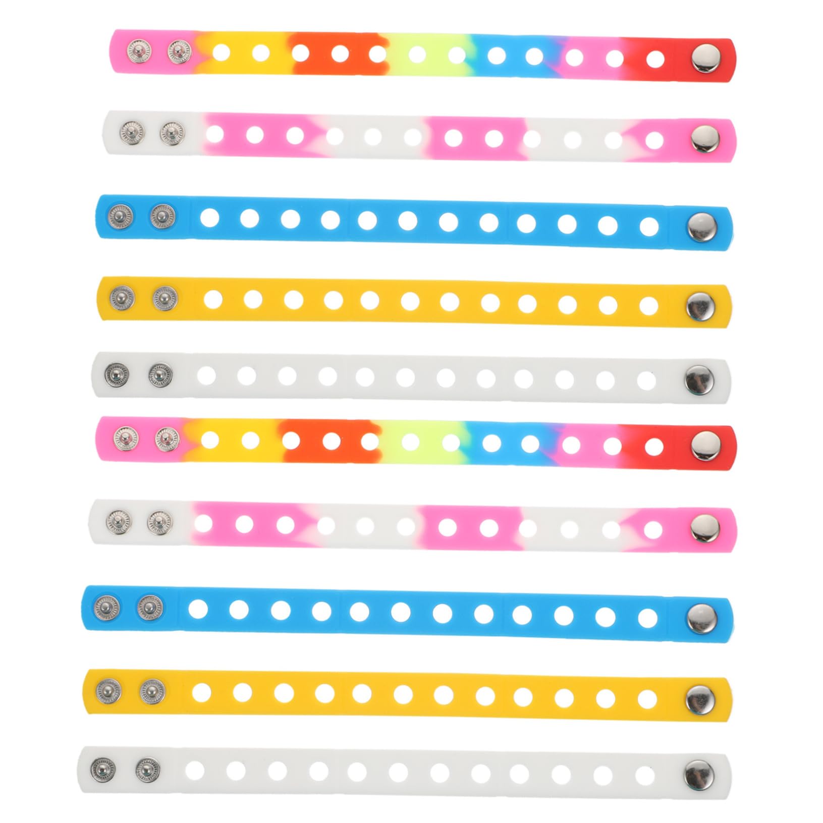 BESPORTBLE 30pièces Bracelet Pour Sports Lot De Accessoires Réglables Pour Fêtes Et Activités Quotidiennes