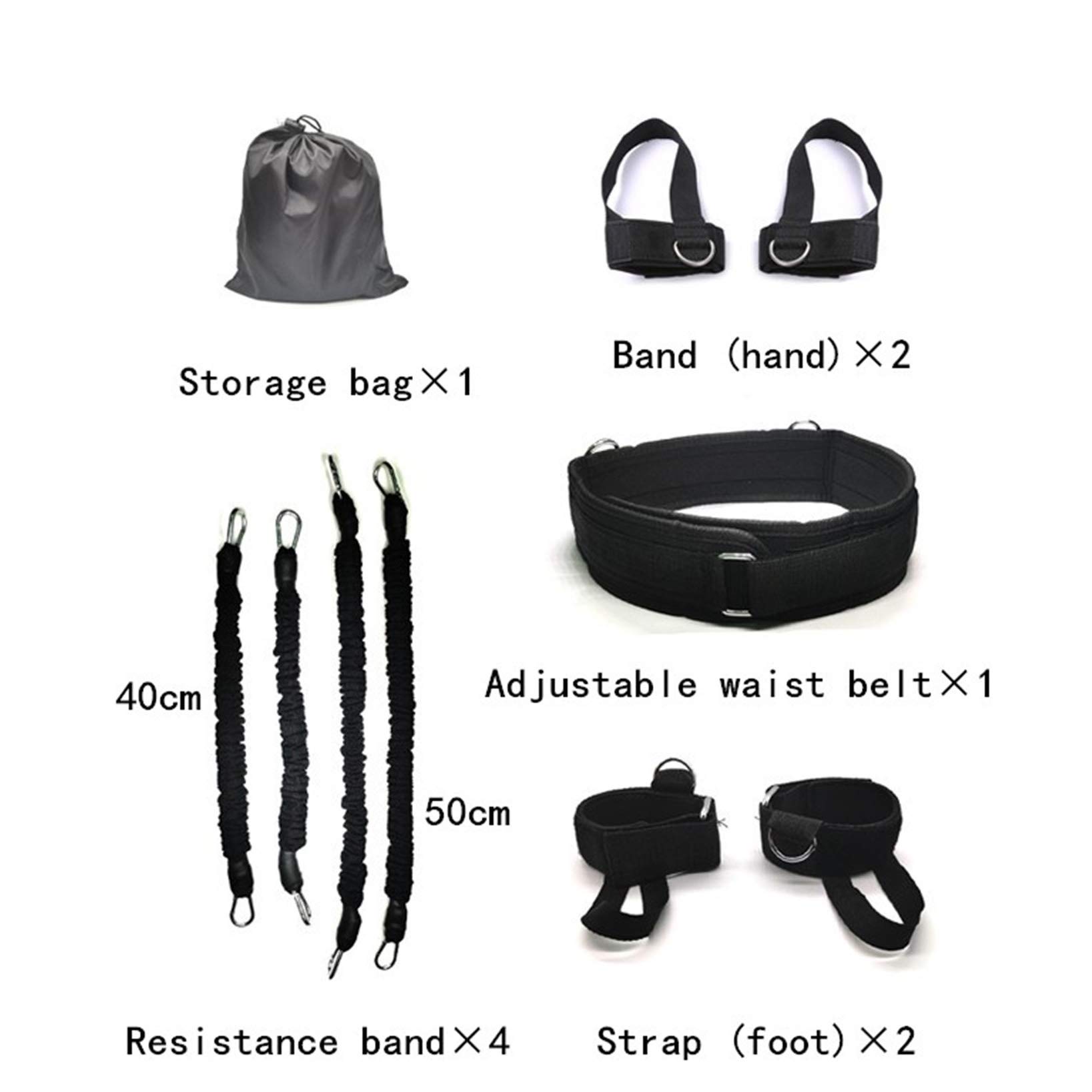BEDSETS Banda De Resistencia, Un Conjunto De Bandas De Resistencia Adecuadas para Fitness, Fuerza, Pérdida De Peso, Yoga, Equipos De Fitness para El Hogar