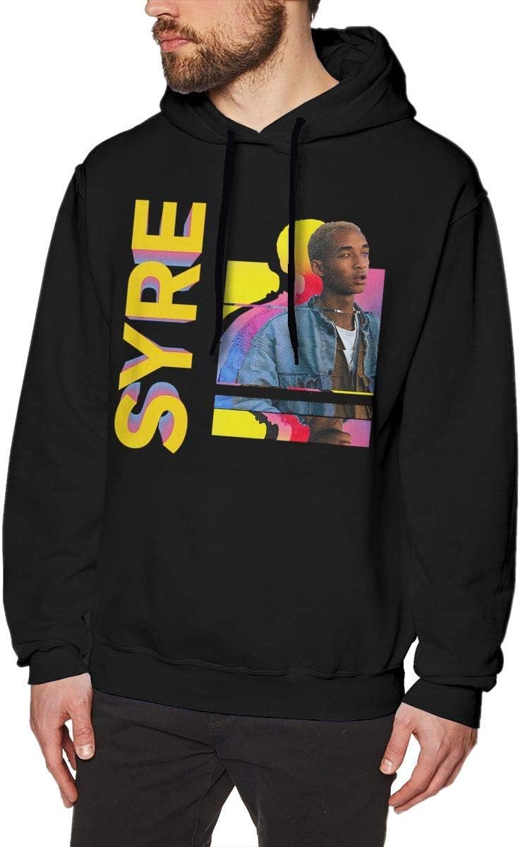 Syre Jaden Smith Merch Mens Long Sleeve Sweatshirts Man's Hoodies Black