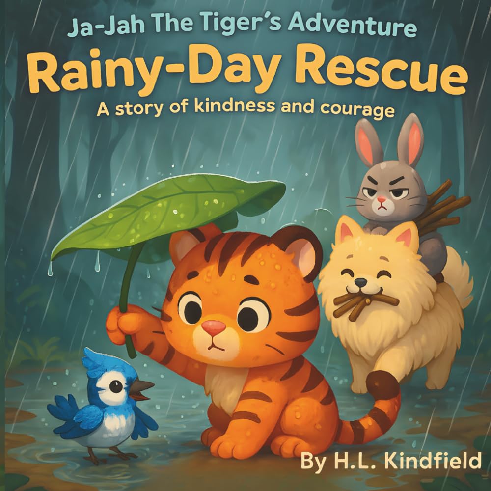 Rainy-Day Rescue: A story of Kindness and Courage (Ja-Jah The Tiger's Adventure)