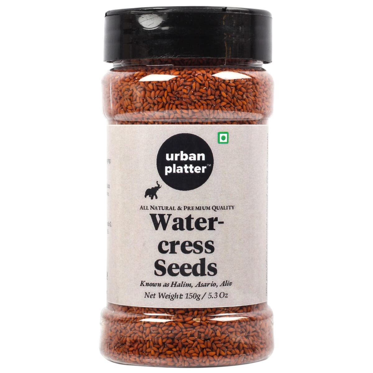 Urban Platter Watercress Seeds Shaker Jar, 150g / 5.3oz [Halim, Asario, Aliv] (B07N9XZFMH) Amazon Price History, Amazon Price Tracker