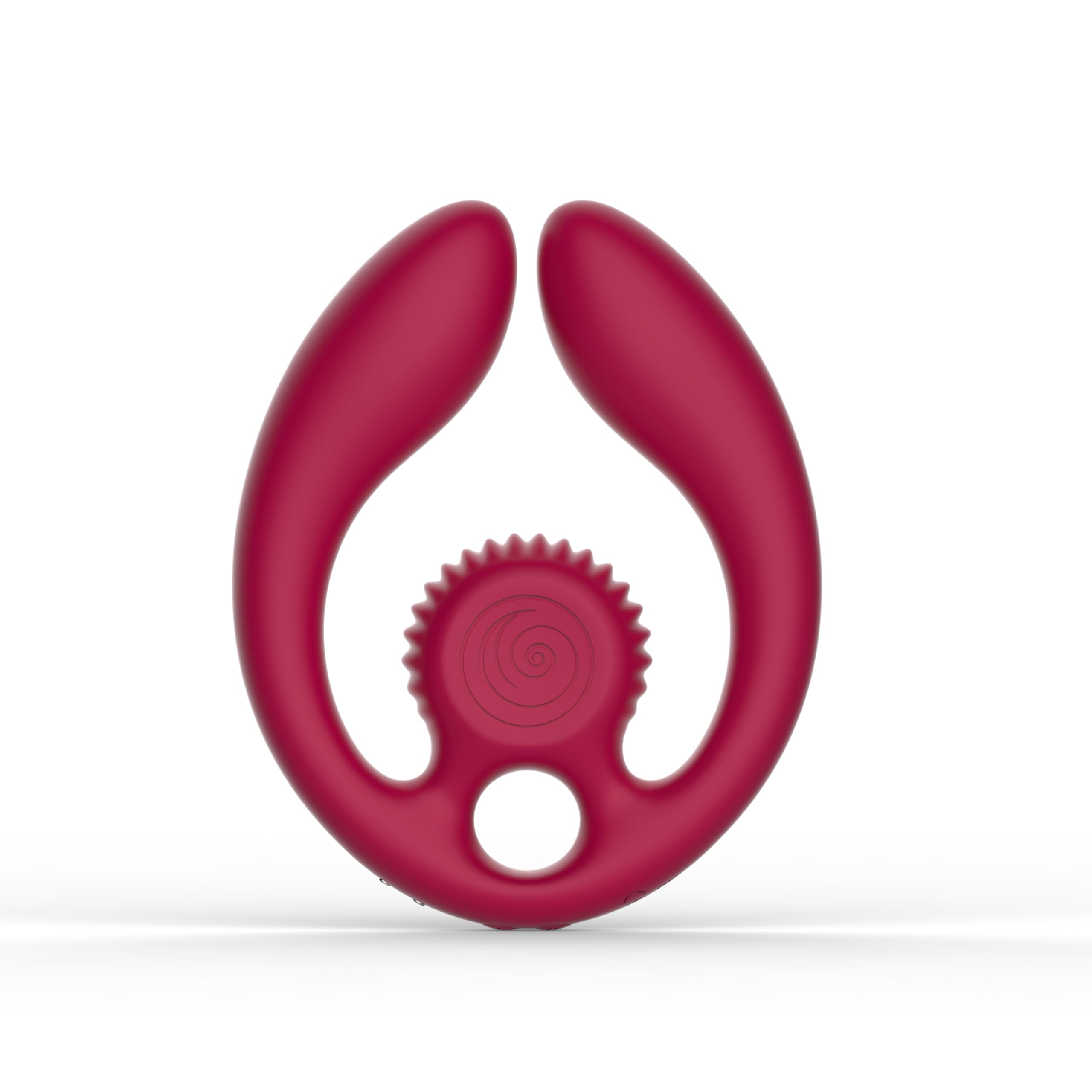 SNAIL VIBE - GIZI DUO STIMOLATORE DI COPPIA TELECOMANDO BORDEAUX