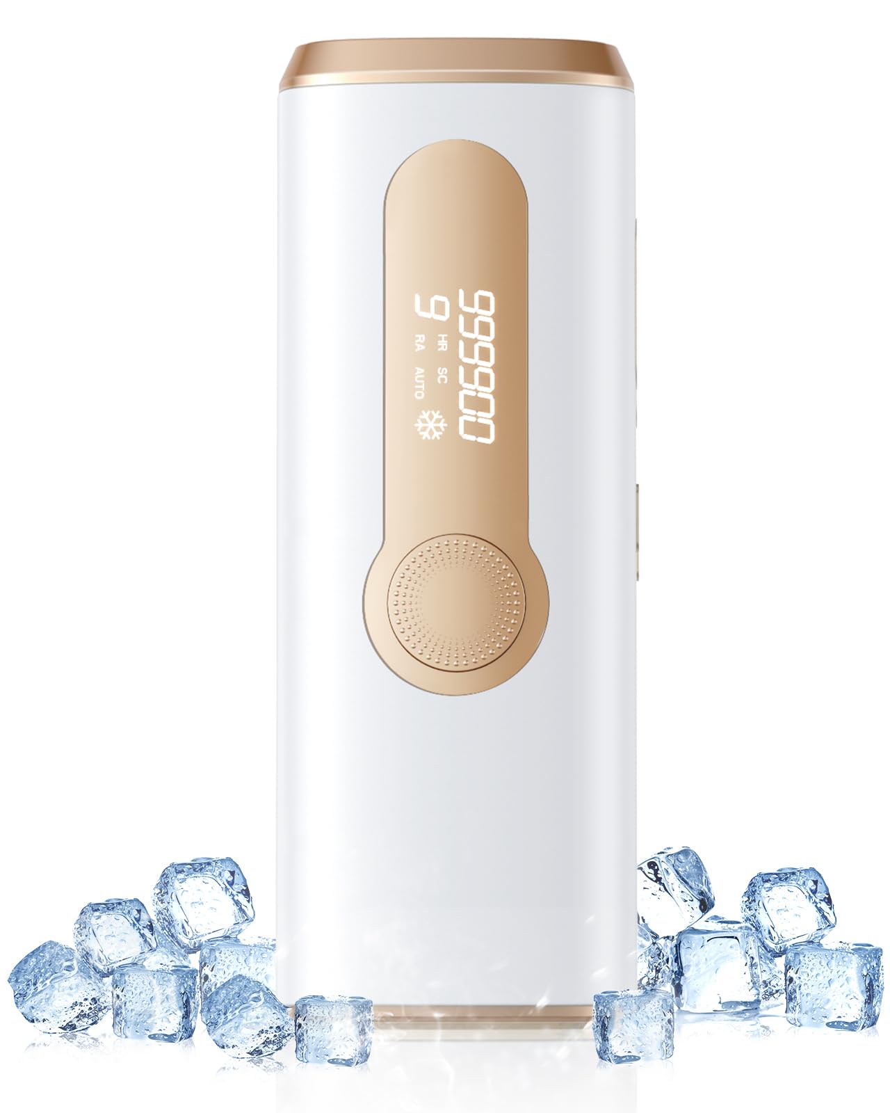 Depiladora Laser IPL con Refrigeración, Innovadora Función 3 en 1, 9 Niveles de Energía, 999,900 Flashes, Depiladora Luz Pulsada Indolora para Todo el Cuerpo