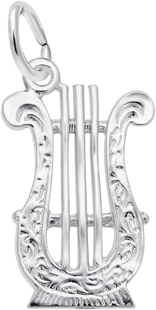 Lyre Charm, Charms for Bracelets and Necklaces