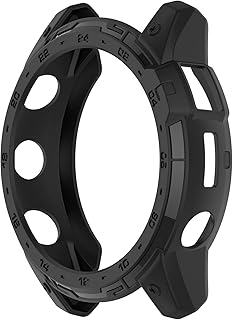 TenCloud Tactix 7 Watch Cases Accessories Compatible with Garmin tactix 7/tactix 7 Pro Case Protector Scratched Resistant Rugged Protective Case for Garmin Tactix 7 Pro (Black)