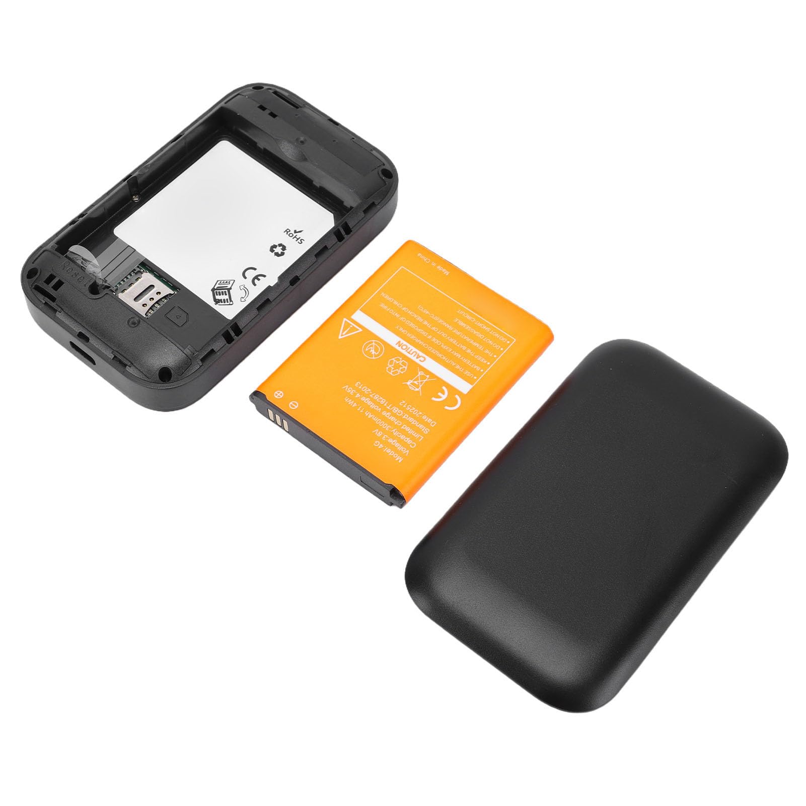 Generic L'hotspot WIFI Mobile Portatile 4G LTE WIFI 6 Dual Band 300 Mbps Supporta 32 Dispositivi Roaming Dati per Viaggiatori e Professionisti Aziendali