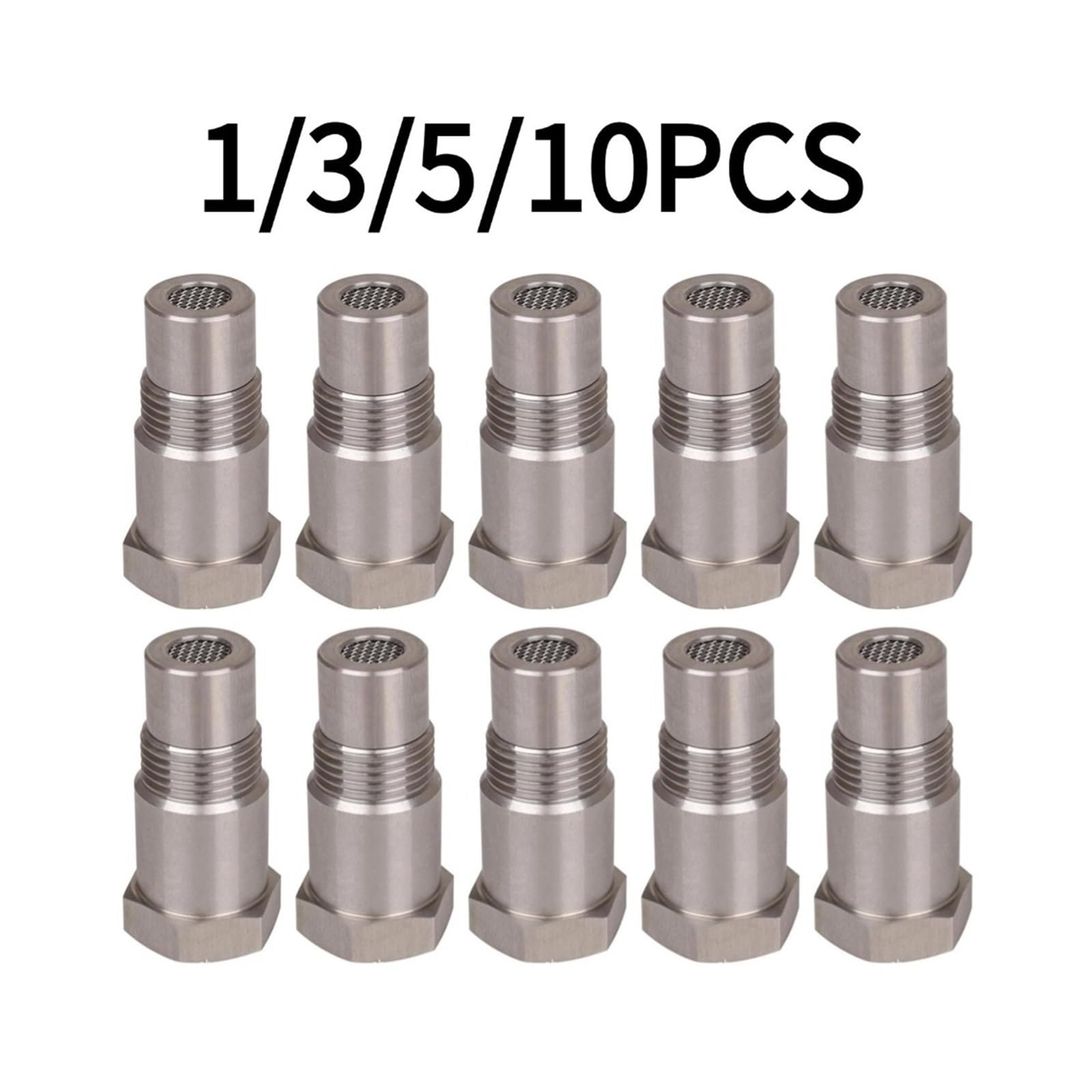 czujnik tlenu Pasuje do podkładki dystansowej czujnika tlenu O2 ze stali nierdzewnej M18X1,5 1/3/5/10 sztuk(10PCS)