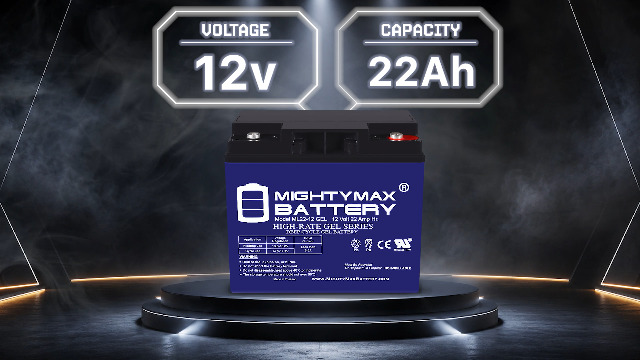 Amazon.com: Mighty Max Battery 12V 22AH GEL Battery Replacement