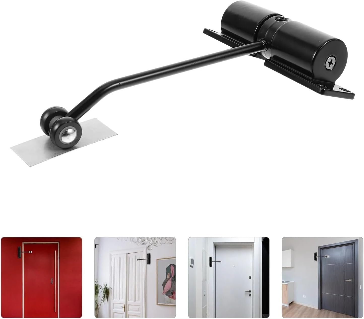 Automatic Door Closer Residential Spring Loaded Hinges Heavy Duty Screen Return 1Pcs