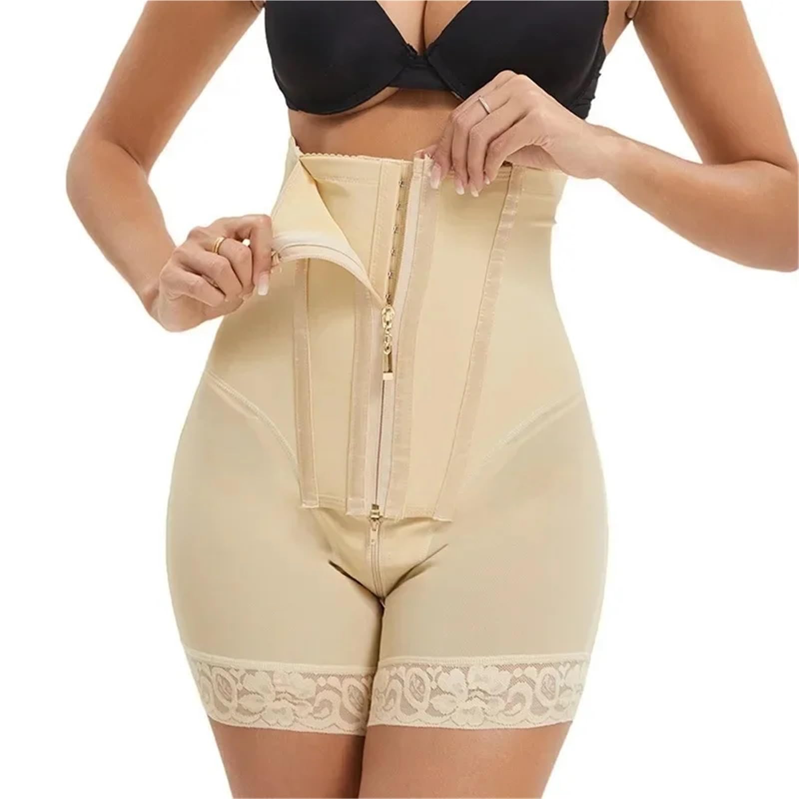 Faja Moldeadora Mujer Shaperwear Mujeres Fajas de Alta compresión Entrenador de Cintura Bragas de Control de Barriga Body Shaper Shorts