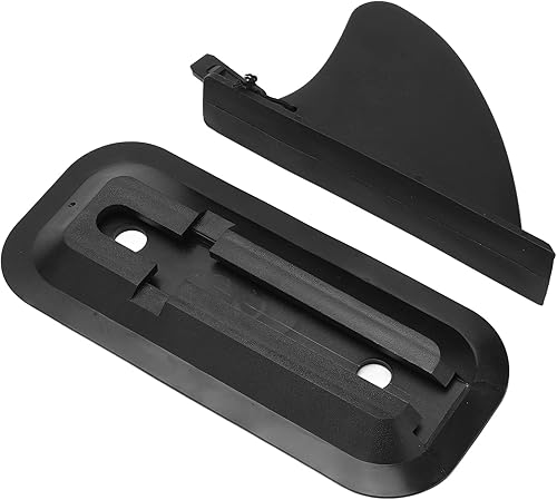 Aleta de tabla de remo – Aleta de plástico de repuesto ajustable y desmontable para tablas de surf inflables