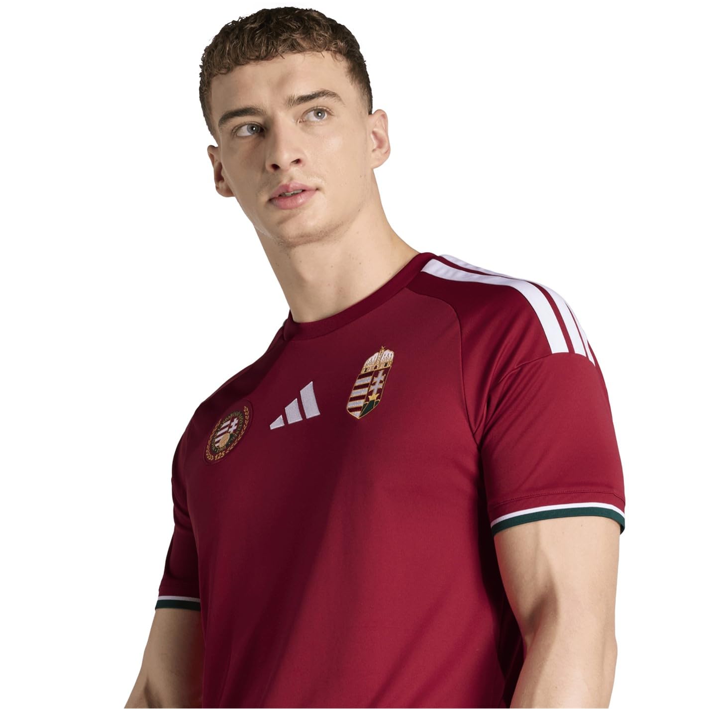adidas Męska koszulka domowa na Węgrzech Mistrzostwa Świata 2026 z krótkim rękawem