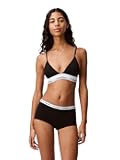 Women's Modern Cotton Lightly Lined Triangle Wireless Bralette