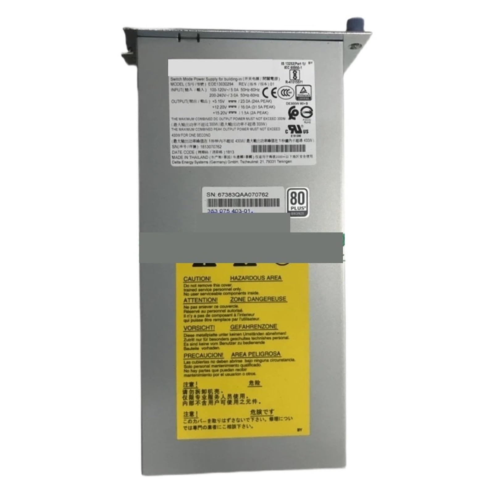 EGTDSFGJA 4048 AH220A G3 440328-001 Power Supply EOE12030002