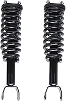 Vista 1295 de Detroit Axle - Kit de suspensión delantera de 10 piezas para Chevy Aveo Aveo5 Pontiac G3 Wave 2 Ready Struts Assembly 2 Enlaces de barra