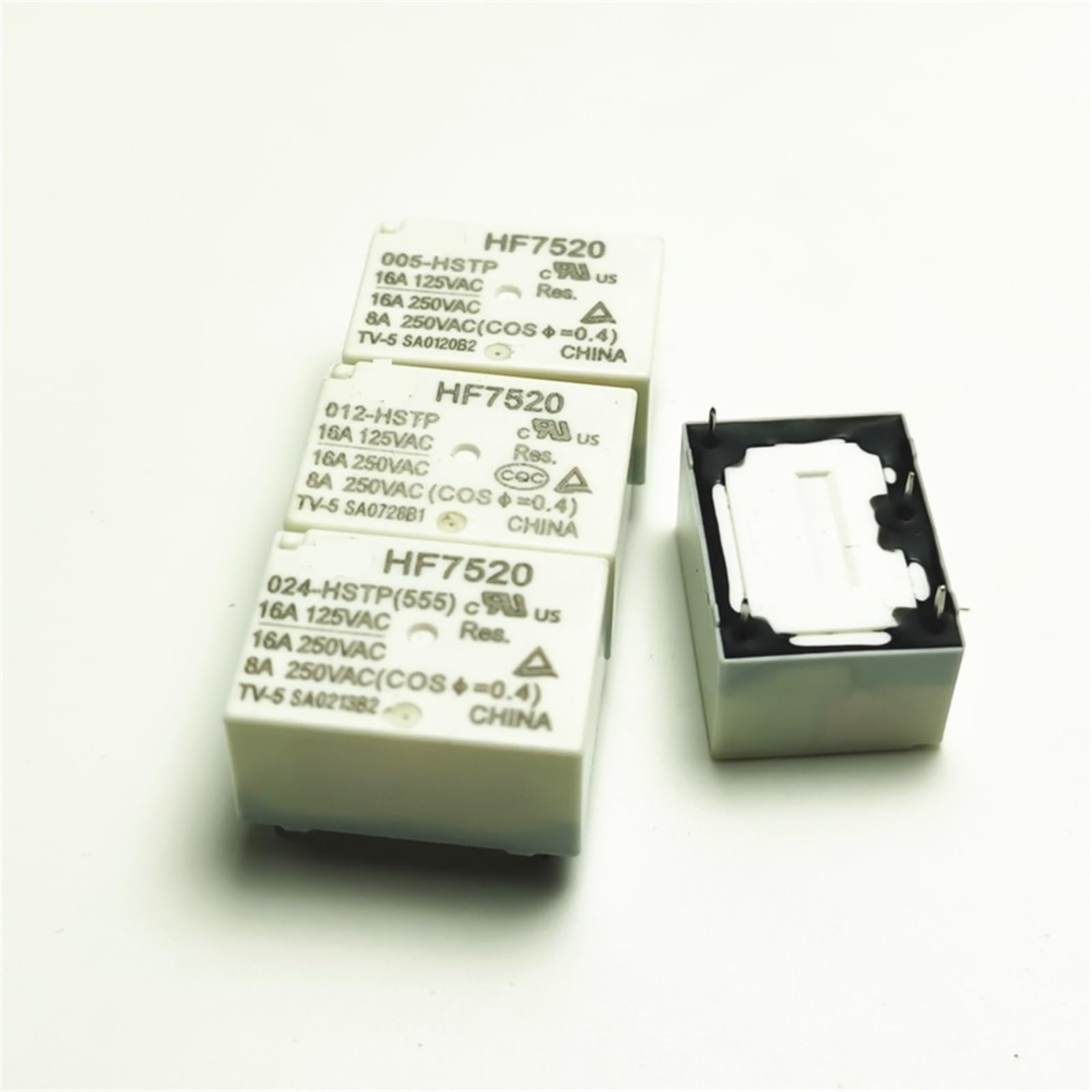 Relais 16A HF7520-005 HSTP 24V haute capacité de commutation - 4
