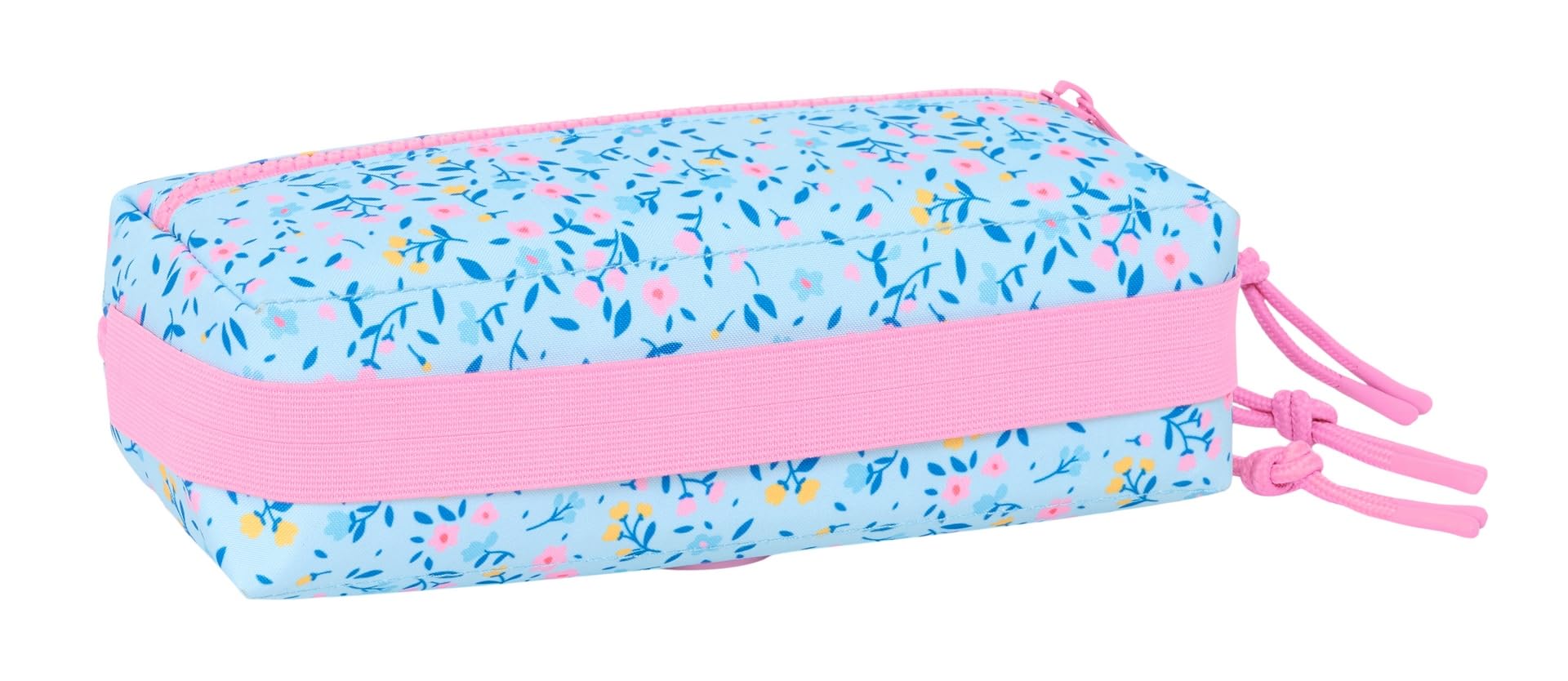 Safta VMB Paradise, Small Triple Pencil Case, Children's Pencil Case, Ideal for School Age Children Comfortable and Versatile - Image 3