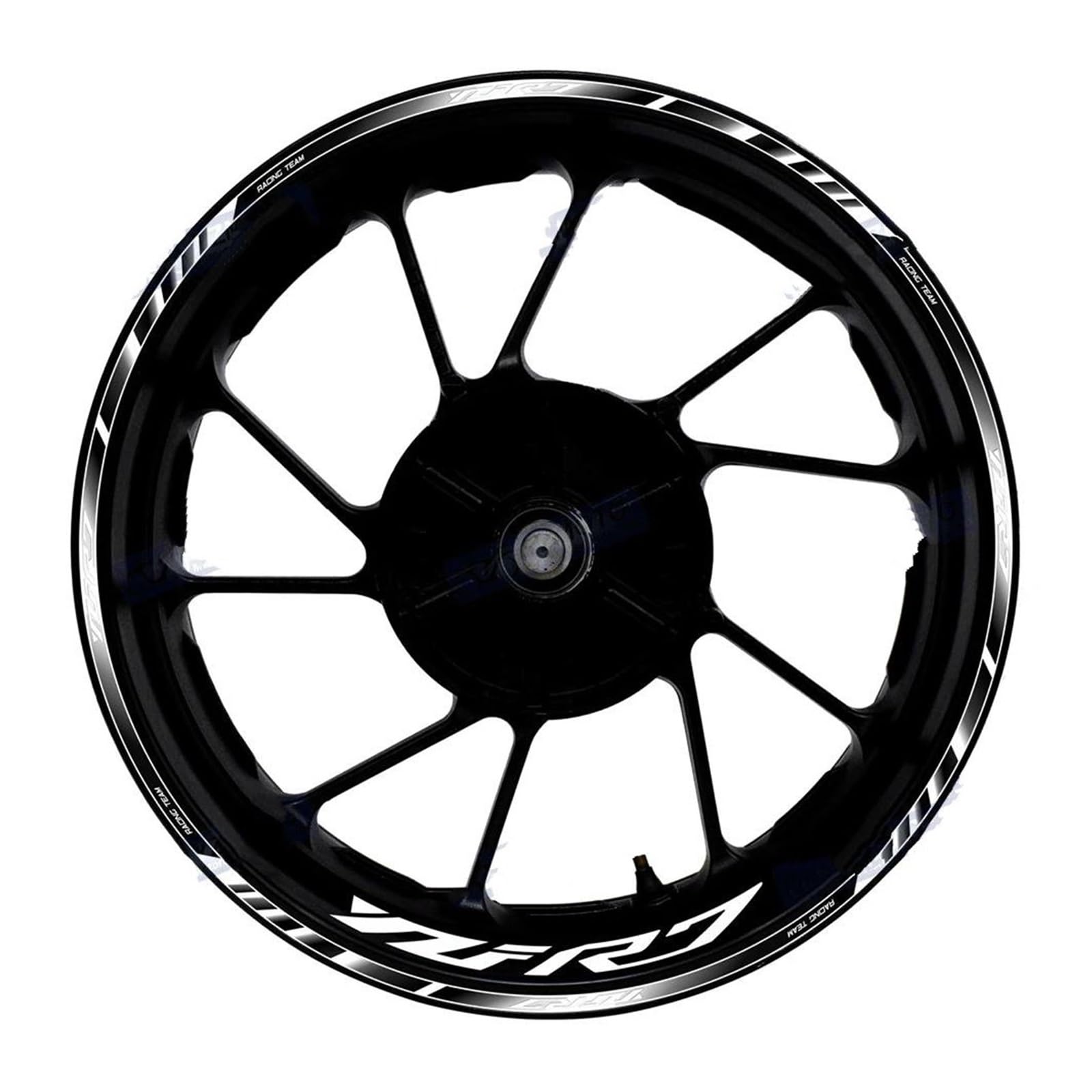 Motorcycle Accessories Front Rear Set Rim Sticker Wheel Decal Hub for Yamaha YZF R7 YZF-R7(Style 8)