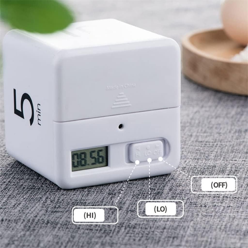 Timer Practical Kitchen White TIME Management Cooking Alarm Clock Gadgets